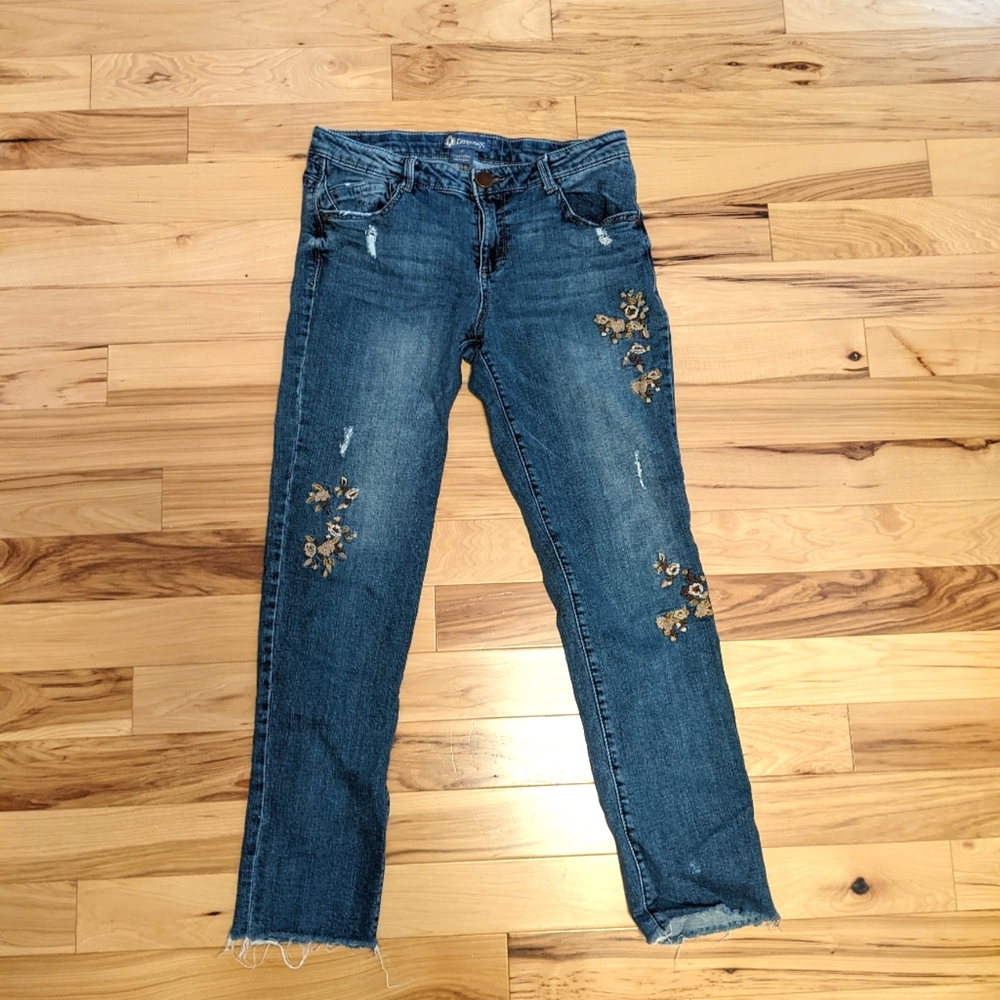 Women's Democracy Embroidered Jeans size 8